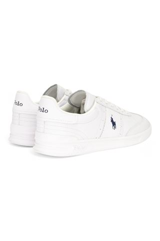 Sneaker uomo in pelle colore bianco POLO RALPH LAURENT | 80997128-BIANCA